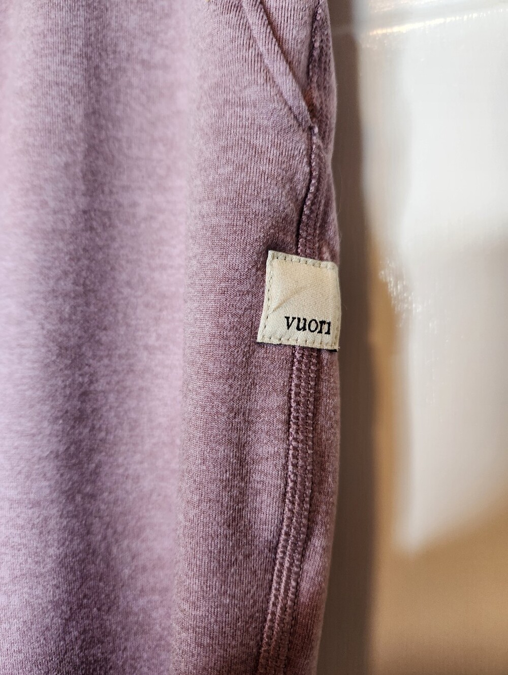 Vuori Boyfriend Jogger Dreamknit Lilac Heather Size XS VW457 - Picture 3 of 9